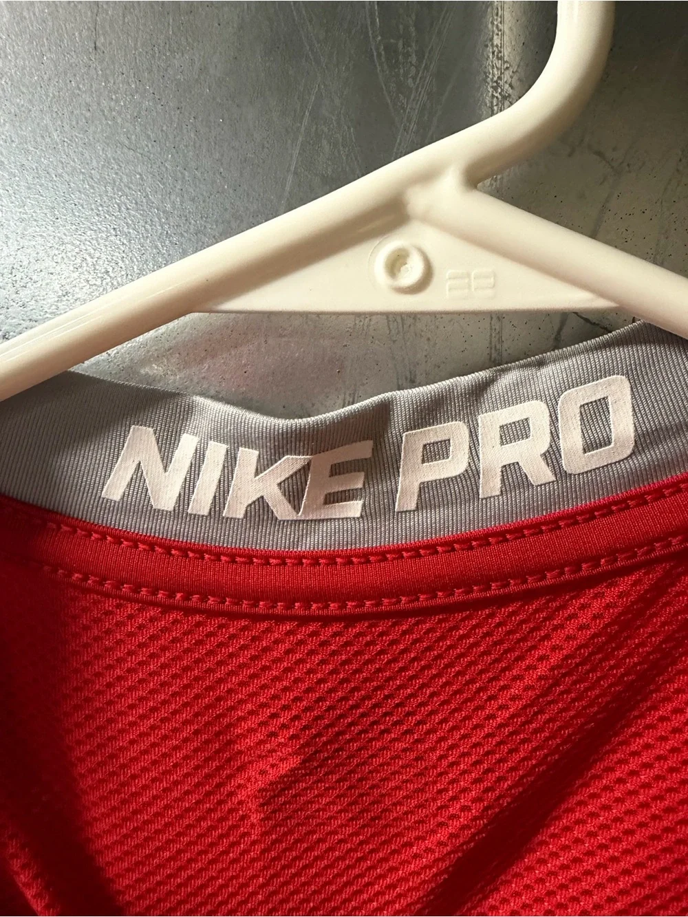 Nike Red and White Women’s Long-Sleeve Performance Jersey
